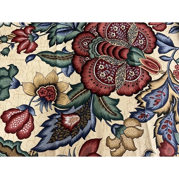 WAVERLY Home Decor Fabric  Greenfield Village/Henry Ford Musuem Floral 21" x 54" - Picture 15 of 16